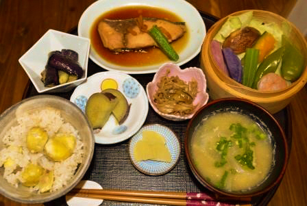 秋のやまぼうしランチ 秋のやまぼうしランチの写真